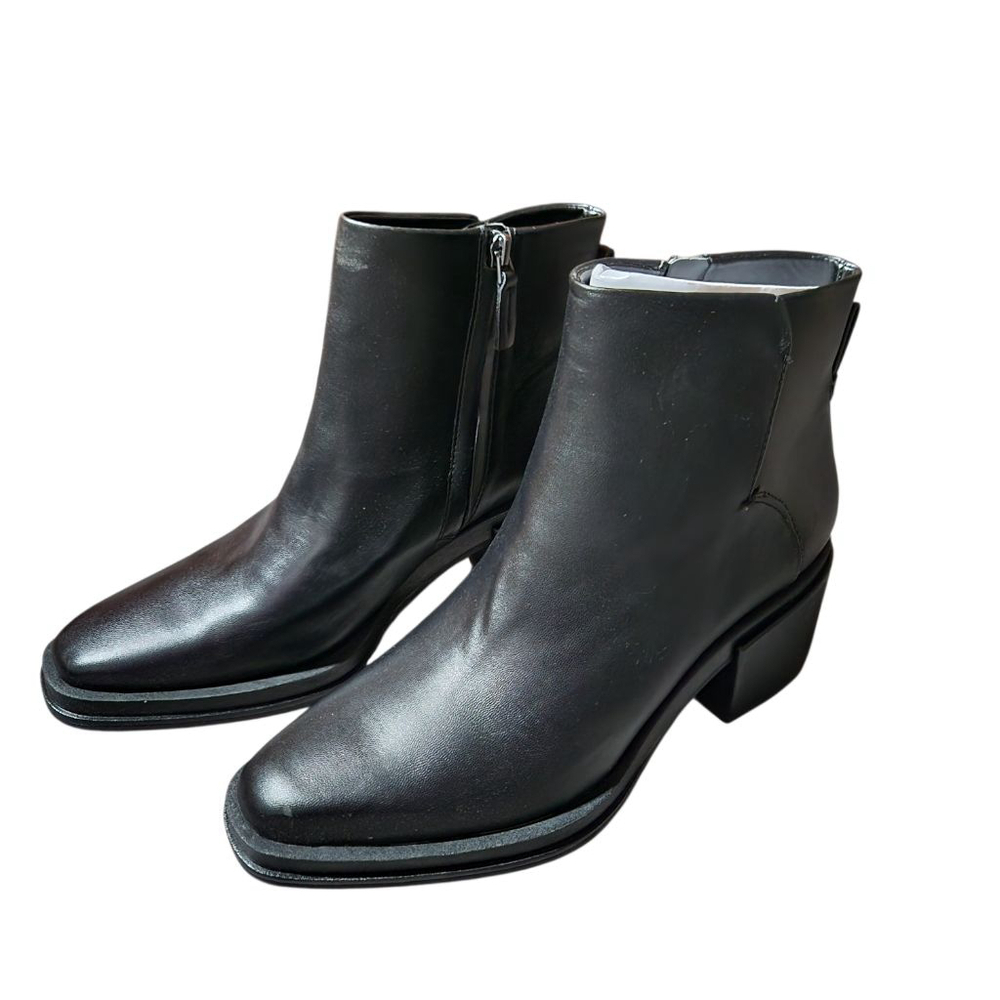 Franco Sarto Black Ankle Boots Womens Size 9.5
